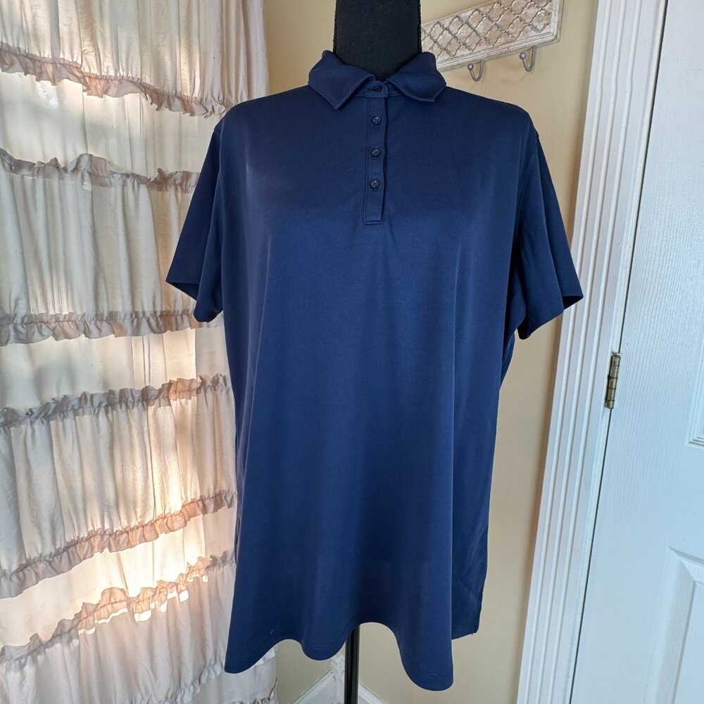 Navy blue Lady Hagen polo shirt Size XXL